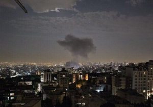 حمله هوایی اسرائیل به ستاد وزارت دفاع در تهران