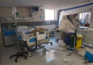 حمله رژیم صهیونیستی به بیمارستان فارابی کرمانشاه