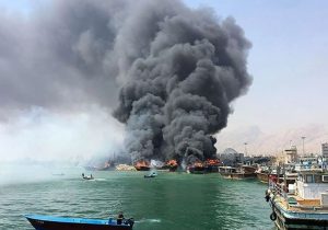 انفجار کشتی در بندر دیر؛ ۴ کشته و ۳ مجروح