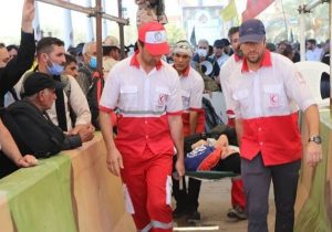 امدادرسانی هلال احمر به بیش از ۱۷۹ هزار زائر اربعین در کشور