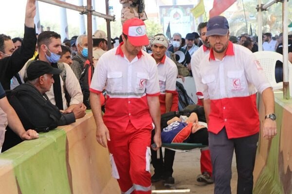 امدادرسانی هلال احمر به بیش از ۱۷۹ هزار زائر اربعین در کشور