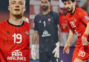 سه بازیکن برتر تراکتور مقابل الاهلی امارات