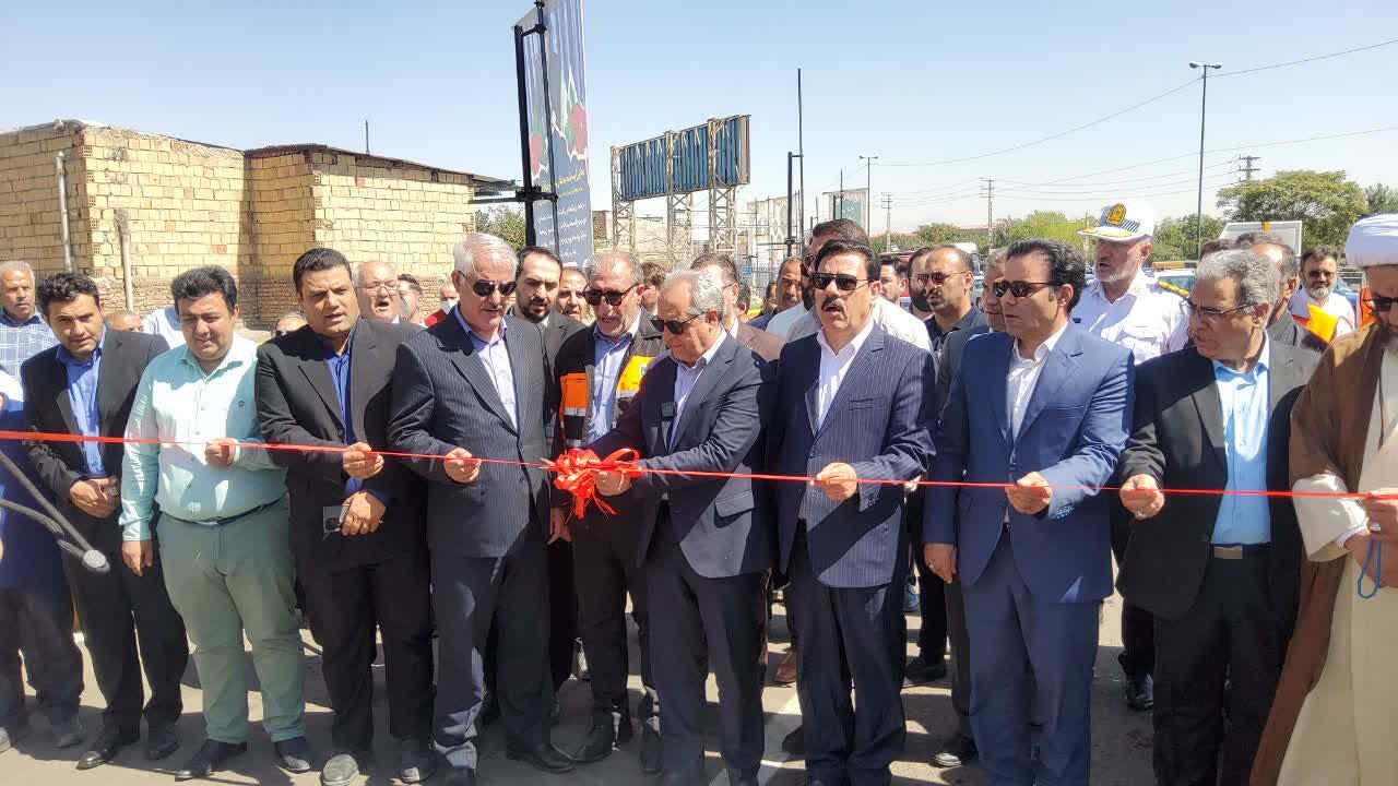 تقاطع غیرهمسطح سردرود به بهره‌برداری رسید