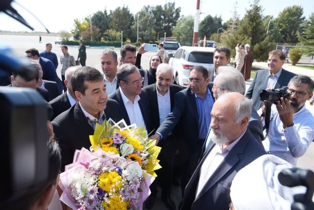 وزیر ورزش و جوانان وارد آذربایجان غربی شد