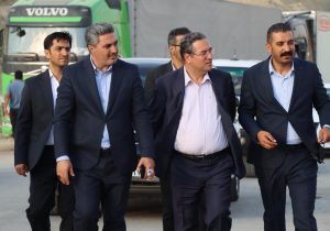 بازدید اعضای کمیسیون اقتصادی مجلس از پایانه مرزی سرو