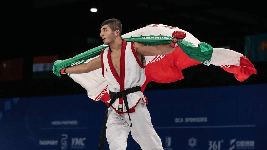 امیرمهدی وظیفه مدال طلای MMA جوانان آسیا را به اردبیل آورد