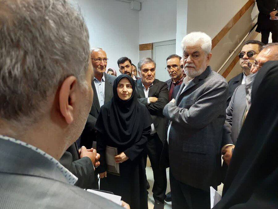 ورود اعضای کمیسیون بهداشت و درمان مجلس به تبریز با استقبال معاون استاندار