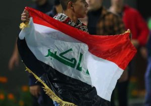 استقبال گسترده دانشجویان عراقی از دیدار تراکتور و الشرطه در تبریز