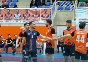 پیروزی قاطع مس سونگون ورزقان مقابل پدیده صنعت اوج در هفته ششم لیگ دسته اول والیبال