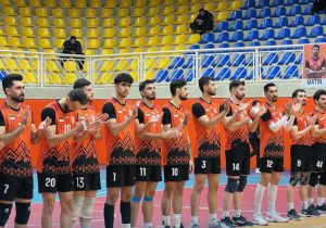 قهرمانی مقتدرانه مس سونگون در نیم‌ فصل لیگ دسته اول والیبال