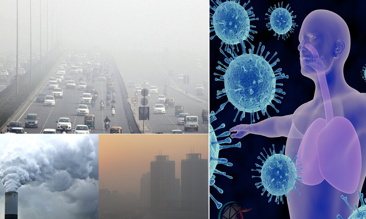 افزایش ۱۰ برابری انتقال ویروس H3N2 در هوای آلوده