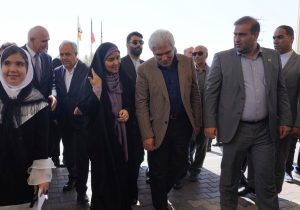 وزیر راه و شهرسازی و معاون نخست وزیر جمهوری آذربایجان وارد منطقه آزاد ارس شدند