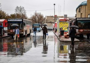 ورود موج جدید بارشی به آذربایجان‌شرقی؛ باران و برف در ۵ استان