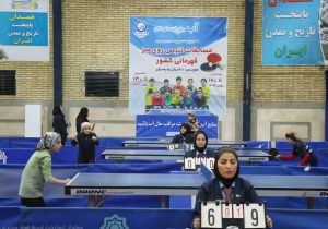 همدان میزبان ۱۲۰ استعداد تنیس روی میز دختران کشور