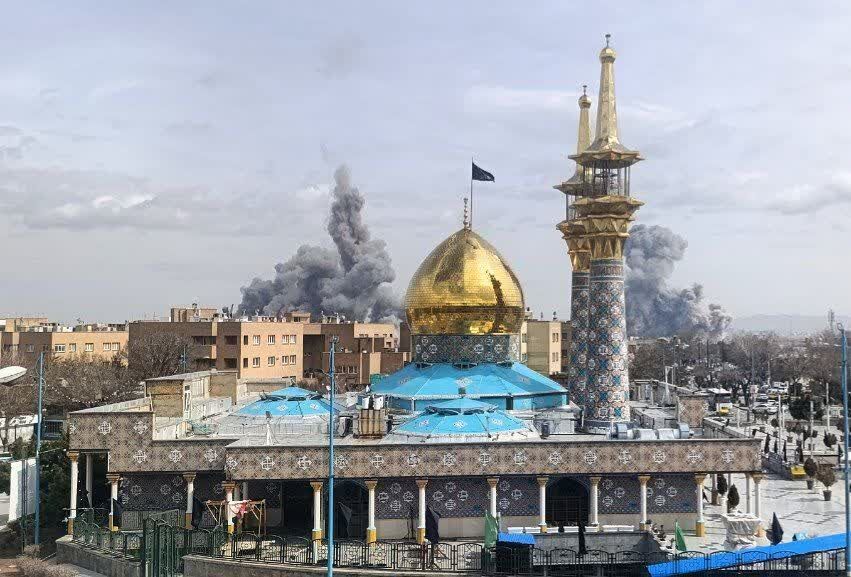 حمله هوایی دشمنان به یک دانشگاه و ۲ واحد آموزشی همدان