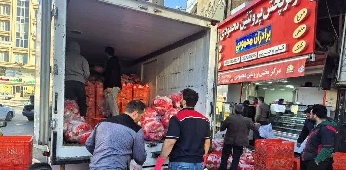 جهاد کشاورزی استان: توزیع روزانه ۴۵۰ تن گوشت مرغ در آذربایجان‌شرقی