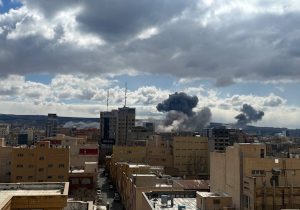 انفجارهای مهیب در تبریز؛ دود غلیظ آسمان شهر را پوشاند