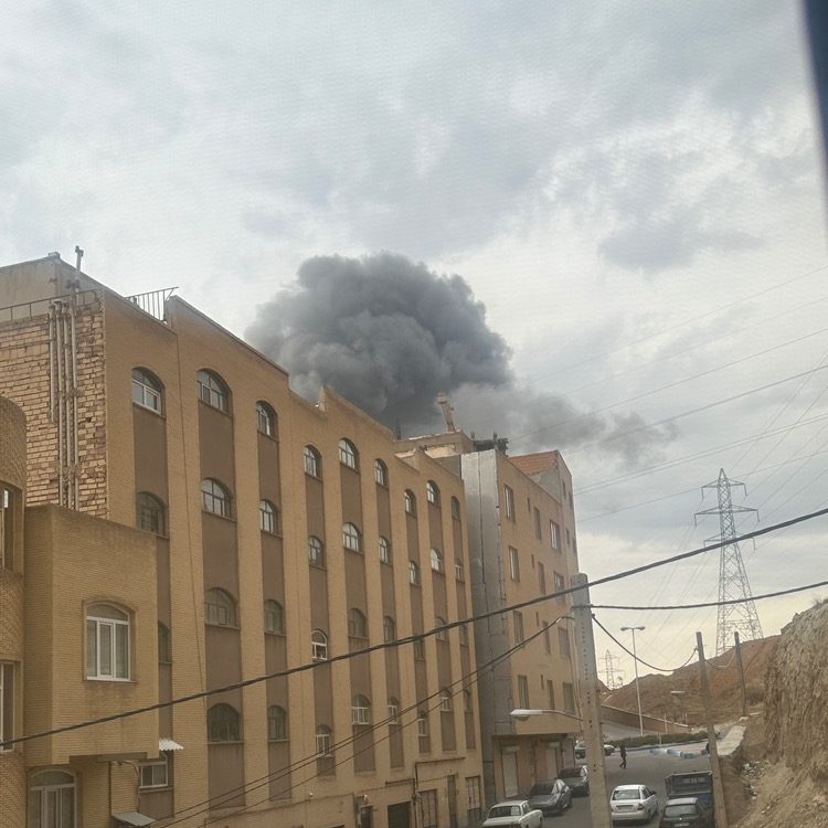 انفجار در عینالی حوالی سالن ورزشی ربع رشیدی