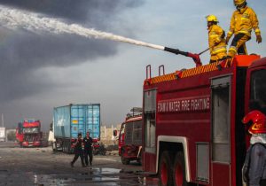 ۳۴ آتش‌نشان حین امدادرسانی به آسیب‌دیدگان جنگی در تهران مصدوم شدند