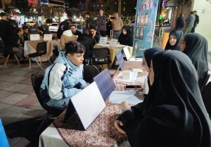 پویش نذر آموزش در تهران؛ ابتکار فرهنگیان قرچک در تجمعات شبانه