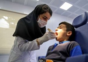 ارائه خدمات دندانپزشکی دانشگاه علوم پزشکی تهران در مرکز طبی کودکان
