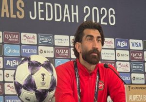 بیرانوند: با شکست شباب الاهلی به دنبال صعود به یک‌چهارم نهایی هستیم