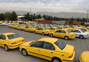 آسیب دیدن ۹۳ تاکسی در تهران از آغاز جنگ تحمیلی سوم