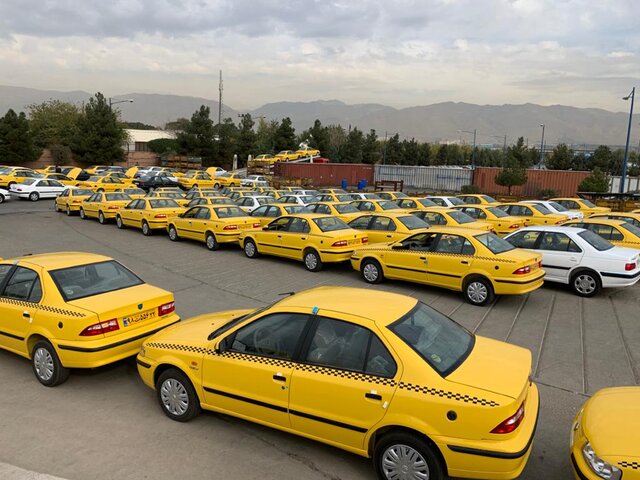 آسیب دیدن ۹۳ تاکسی در تهران از آغاز جنگ تحمیلی سوم