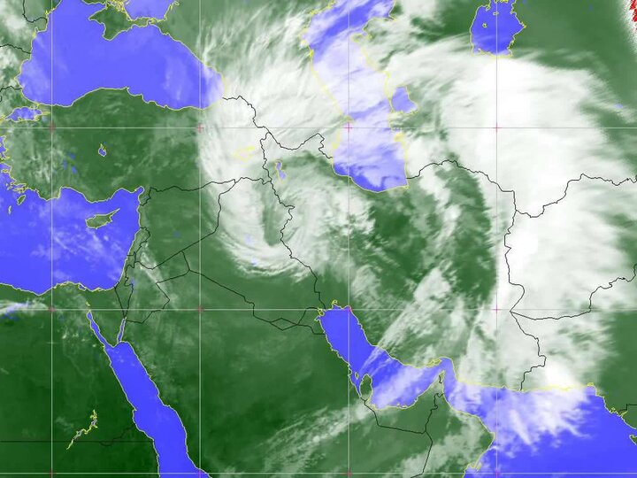 تداوم فعالیت امواج ناپایدار تراز میانی جو در آذربایجان‌غربی