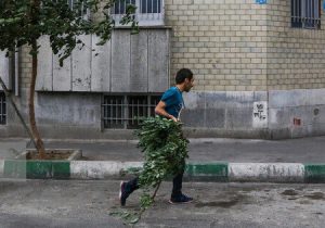 وزش باد نسبتا شدید و کاهش کیفیت هوا در زنجان