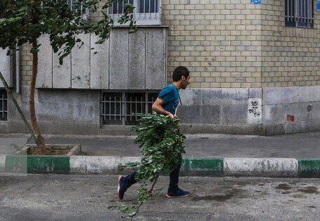 وزش باد نسبتا شدید و کاهش کیفیت هوا در زنجان