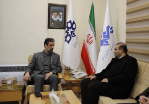 دیدار مدیرعامل منطقه آزاد ارس با مدیرکل صداوسیمای آذربایجان شرقی
