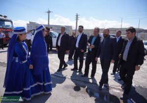 بازدید میدانی نائب رئیس ستاد خدمات سفر دبیرخانه مناطق آزاد کشور از منطقه آزاد ارس