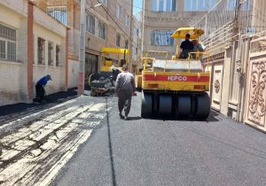زنجان زیر چرخ توسعه؛ ۲۰ هزار تن آسفالت در سطح شهر پخش شد