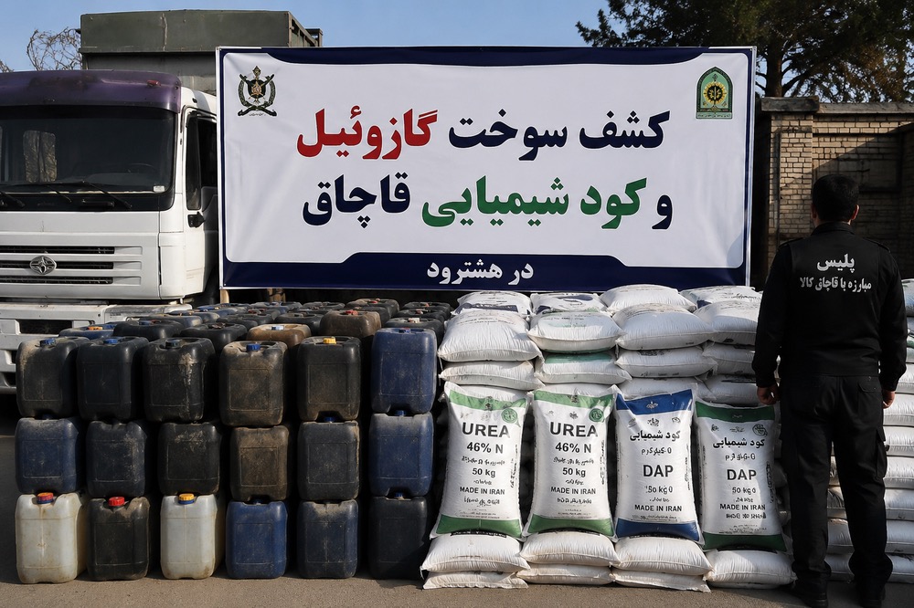 قاچاقچیان سوخت و کود شیمیایی در هشترود ناکام ماندند