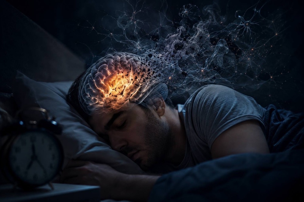 اگر کم بخوابید، مغزتان شروع به «خوردن خودش» می‌کند