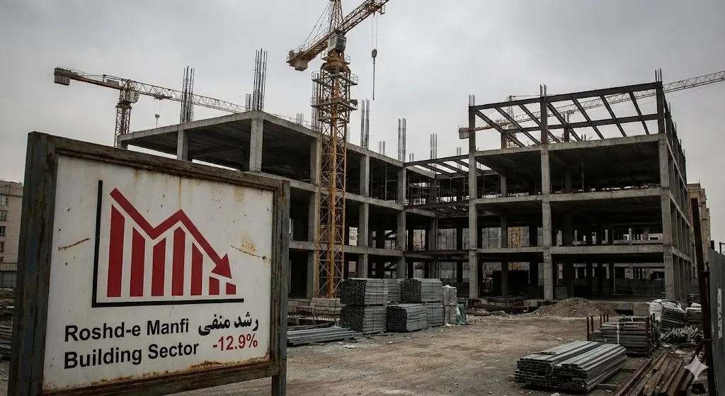 آمارها از سقوط ۱۵.۸ درصدی ساخت‌وساز در سال ۱۴۰۴ حکایت دارد