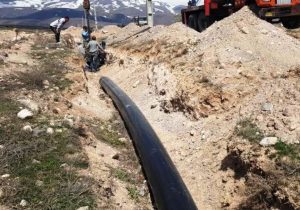 ۲۵۰ نفر در یک روستای محروم ابهر از آب سالم بهره‌مند شدند