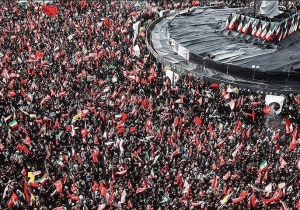 مراسم تشییع پیکر رهبر شهید انقلاب در تهران