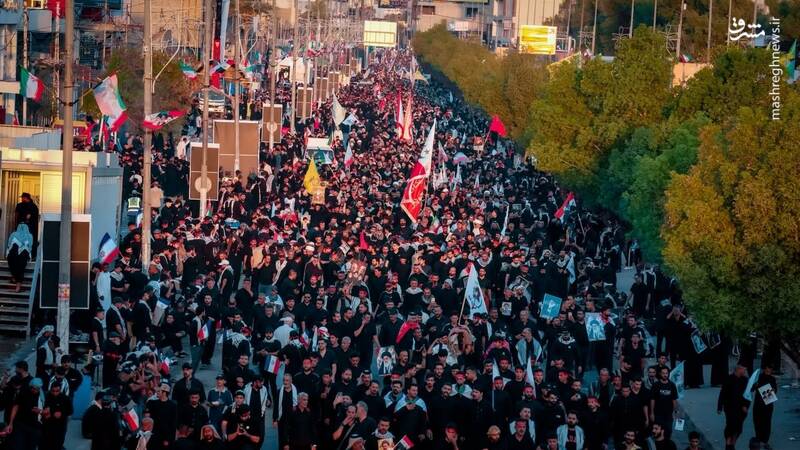تشییع میلیونی پیکر رهبر شهید در نجف