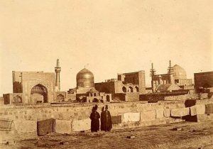تصویری تاریخی از حرم امام رضا(ع) در دوران قاجار