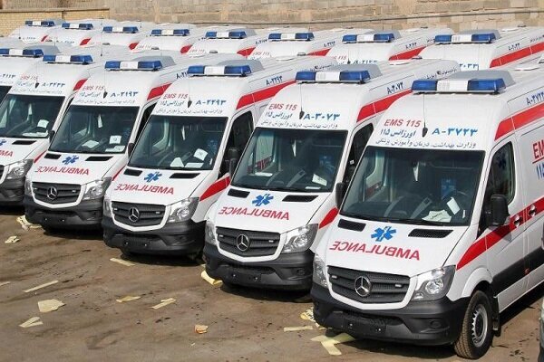 ۲۵ آمبولانس جدید به ناوگان اورژانس همدان اضافه شد