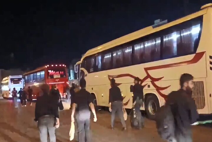 مراغه ۱۷ کاروان مردمی را به آیین تشییع رهبر شهید اعزام کرد