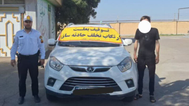 پلیس اردبیل خلافی ۳۸۸ میلیون ریالی خودروی جک را رو کرد