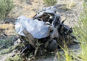 سقوط خودروی ام‌جی به دره در طارم؛ ۳ نفر جان باختند