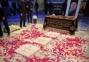 نخستین تصویر از آرامگاه رهبر شهید انقلاب در حرم امام رضا(ع)