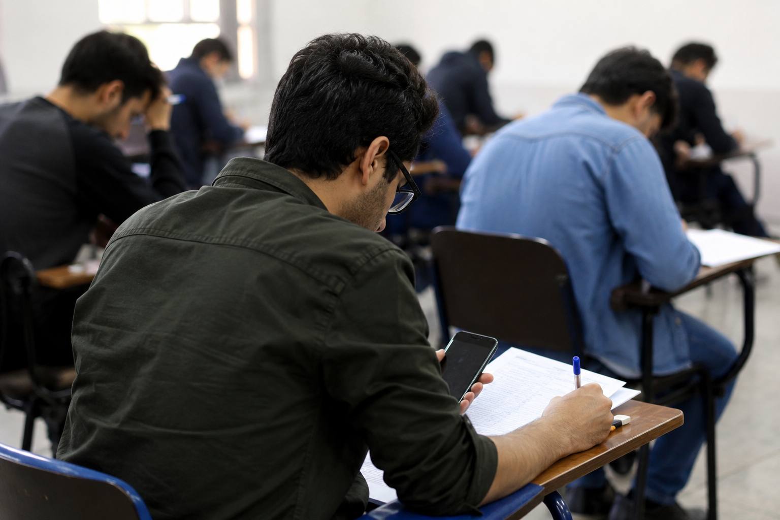 تغییر مهم در امتحانات دانشگاه آزاد؛ ورود موبایل و استفاده از هوش مصنوعی مجاز شد