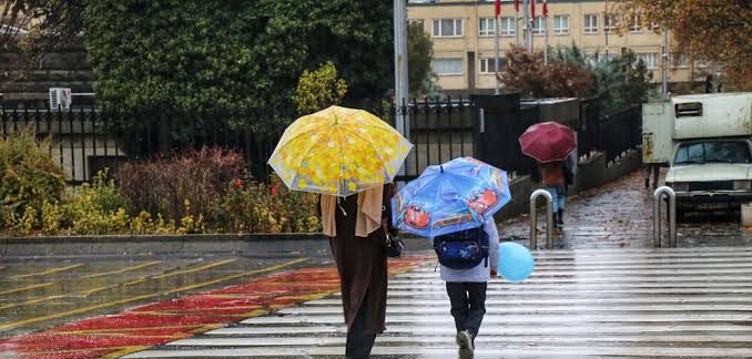 ۹ استان در وضعیت هشدار نارنجی؛ سامانه بارشی در کشور تقویت شد