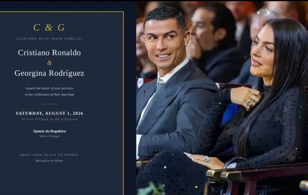 رونالدو و جورجینیا بالاخره عروسی میکنند