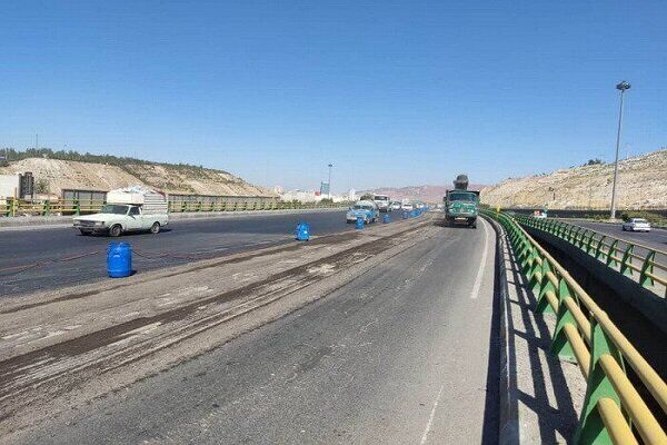 آغاز عملیات آسفالت‌ریزی در اتوبان شهید کسایی